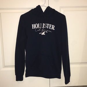 Navy blue california Hollister hoodie